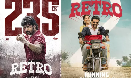 அன்பான ரசிகர்களுக்கு நன்றி - உலகளவில் 235 கோடி வசூலித்த ரெட்ரோ