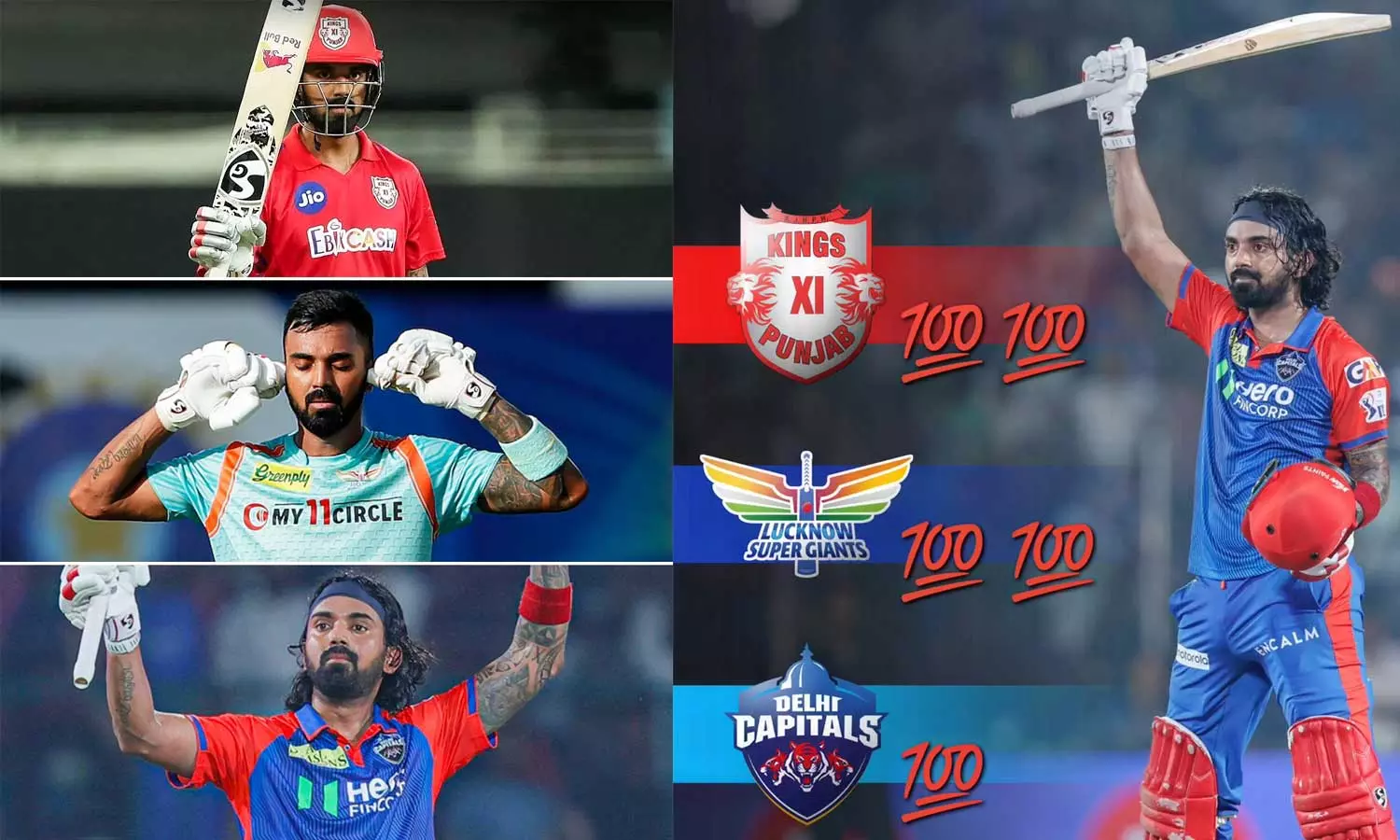 எந்த அணிக்கு போனாலும் சதம் அடிப்பேன்.. கே.எல்.ராகுலின் புதிய சாதனை