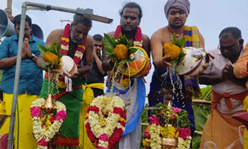 காரிமங்கலம் அருகே மாரியம்மன் கோவில் கும்பாபிஷேக விழா