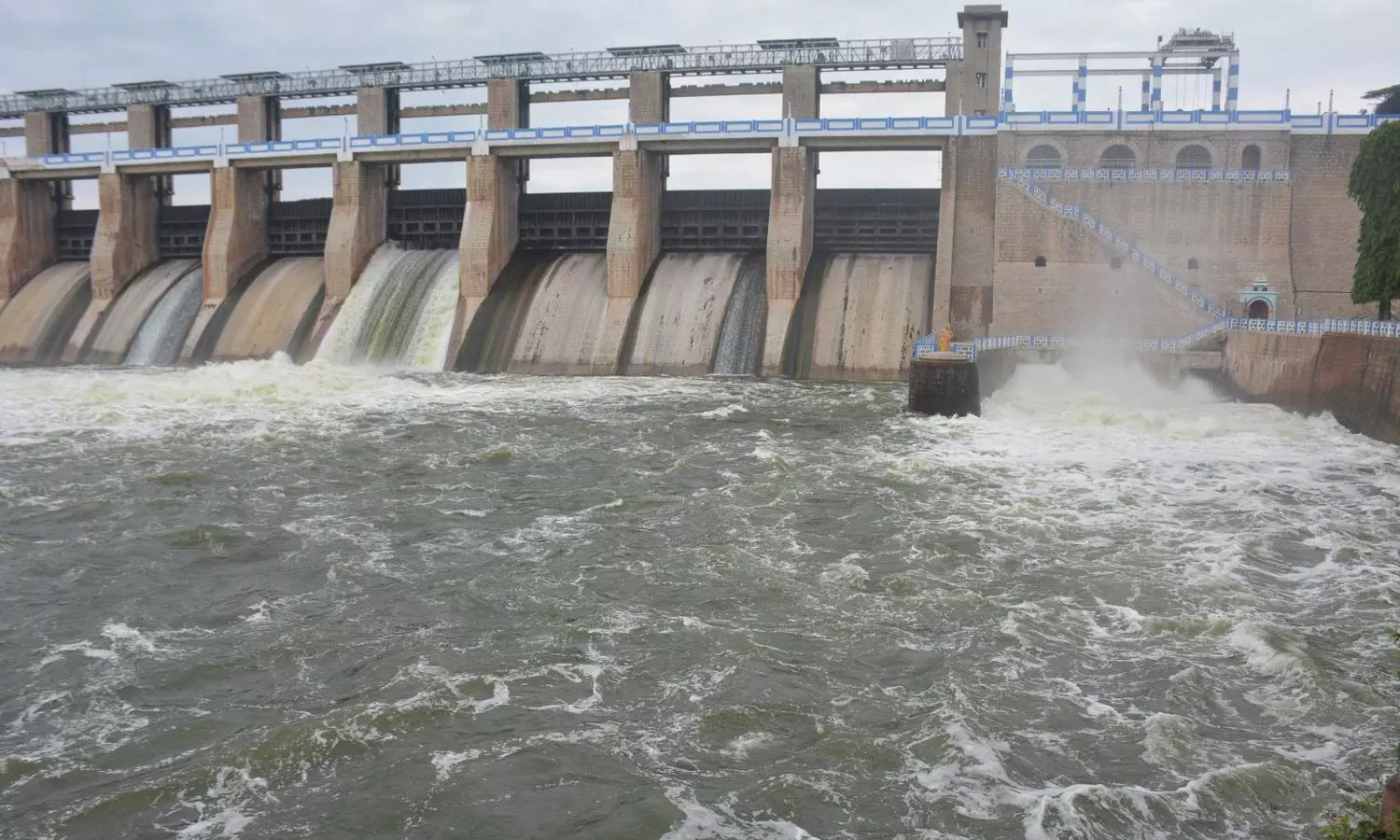 தென்பெண்ணையாற்றில் சீறிப்பாயும் வெள்ளம் - கரையோர மக்களுக்கு வெள்ள அபாய எச்சரிக்கை