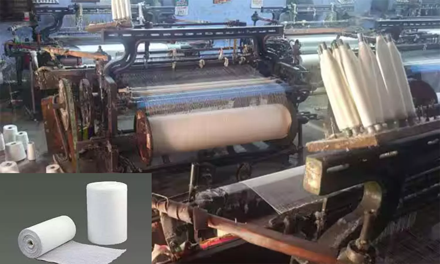 ராஜபாளையம் அருகே விசைத்தறி உற்பத்தியாளர்கள் 9-வது நாளாக வேலை நிறுத்த போராட்டம்