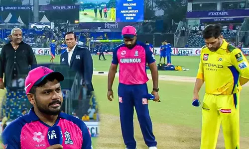 சென்னை அணிக்கு எதிராக டாஸ் வென்ற ராஜஸ்தான் பந்து வீச்சு தேர்வு