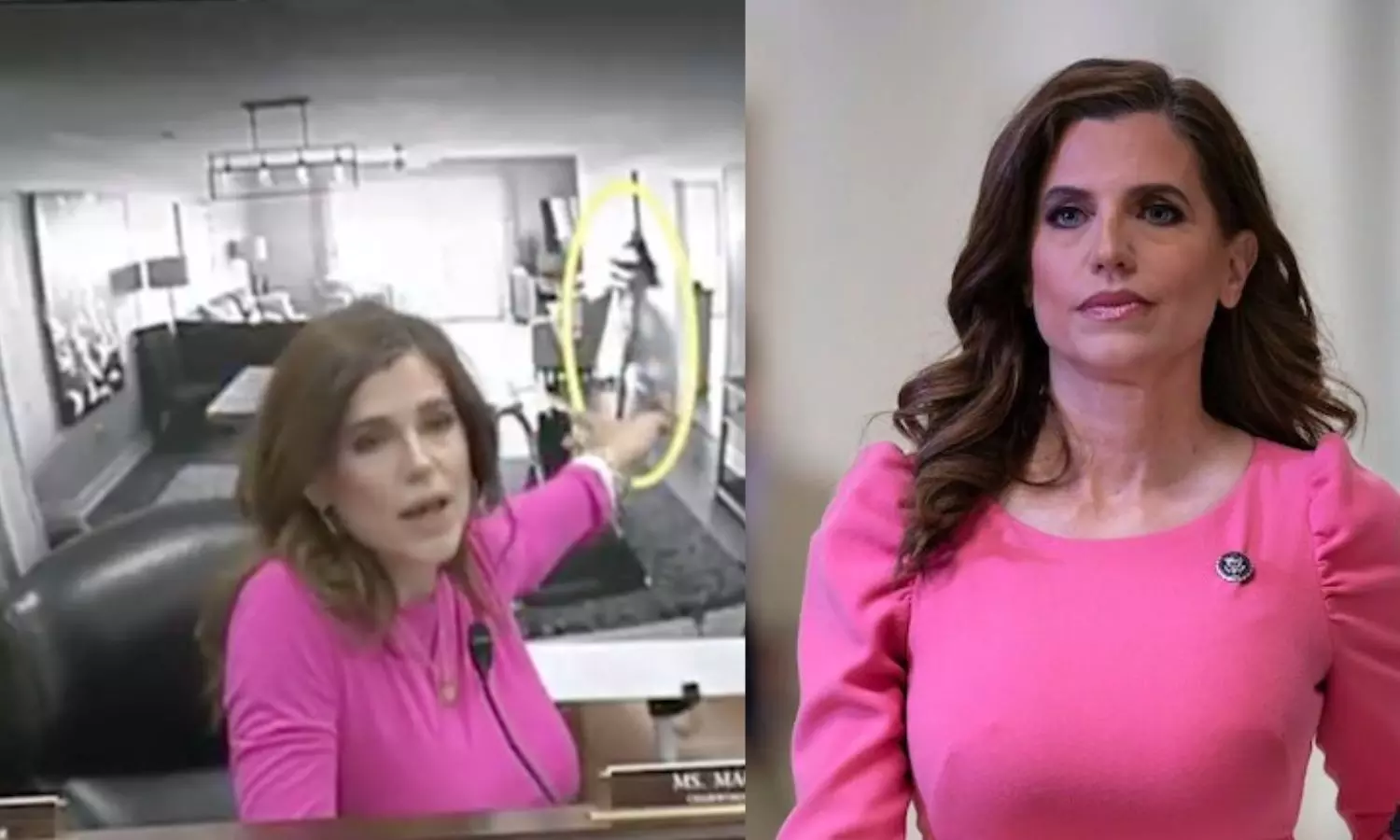 VIDEO: அவையில் தனது நிர்வாண படத்தை காட்டிய டிரம்ப் கட்சி பெண் எம்.பி.. பாலியல் வன்கொடுமை புகார்