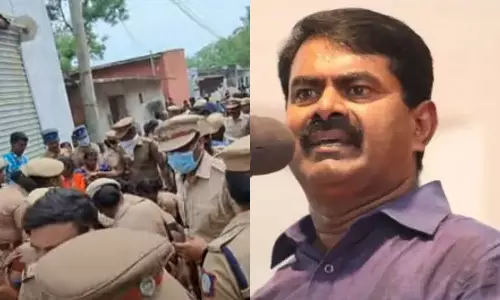 அனகாபுத்தூரில் மக்கள் குடியிருப்புகளைக் கையகப்படுத்தும் முடிவை அரசு கைவிட வேண்டும் - சீமான்