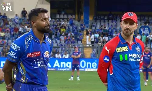 ஐபிஎல் 2025: மும்பைக்கு எதிராக டெல்லி கேப்பிட்டல்ஸ் டாஸ் வென்று பந்து வீச்சு தேர்வு