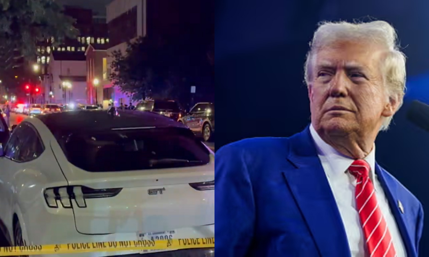 அமெரிக்காவில் 2 இஸ்ரேலிய தூதரக அதிகாரிகள் சுட்டுக்கொலை -  டிரம்ப் கண்டனம்