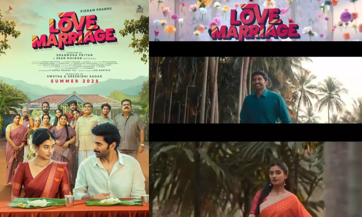 Love Marriage படத்தின் செகண்ட் சிங்கிள் இன்று மாலை வெளியீடு