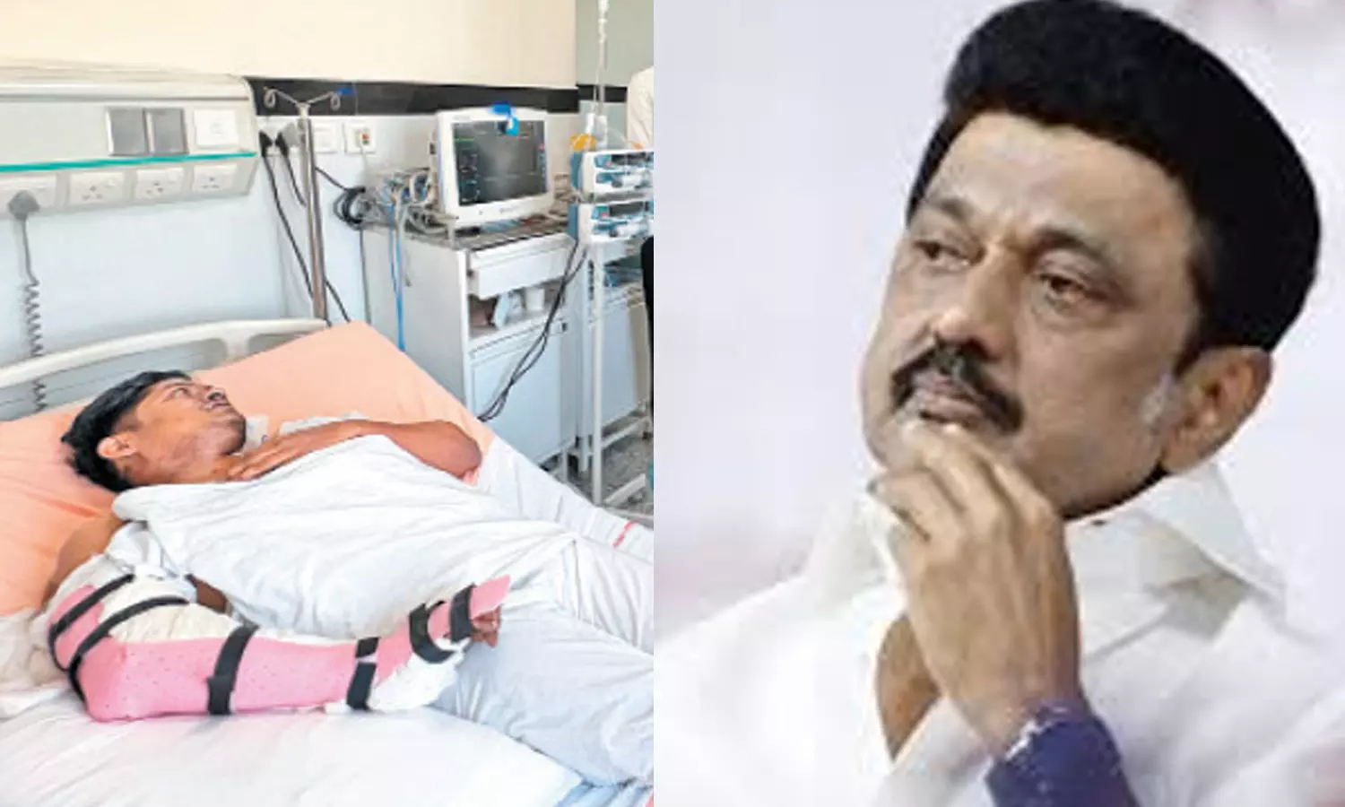 பஹல்காம் தாக்குதல்: சிகிச்சை பெற்று வரும் பரமேஸ்வரனிடம் நலம் விசாரித்த முதல்வர் பஹல்காம் தாக்குதல்: சிகிச்சை பெற்று வரும் பரமேஸ்வரனிடம் நலம் விசாரித்த முதல்வர்