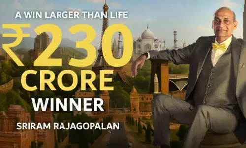 லாட்டரி மூலம் ரூ.230 கோடியை அள்ளிய சென்னை என்ஜினீயர்