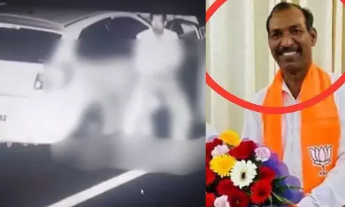 நடுரோட்டில் பெண்ணுடன் உடலுறவு கொண்ட பாஜக உறுப்பினர்? - வீடியோ வைரல்