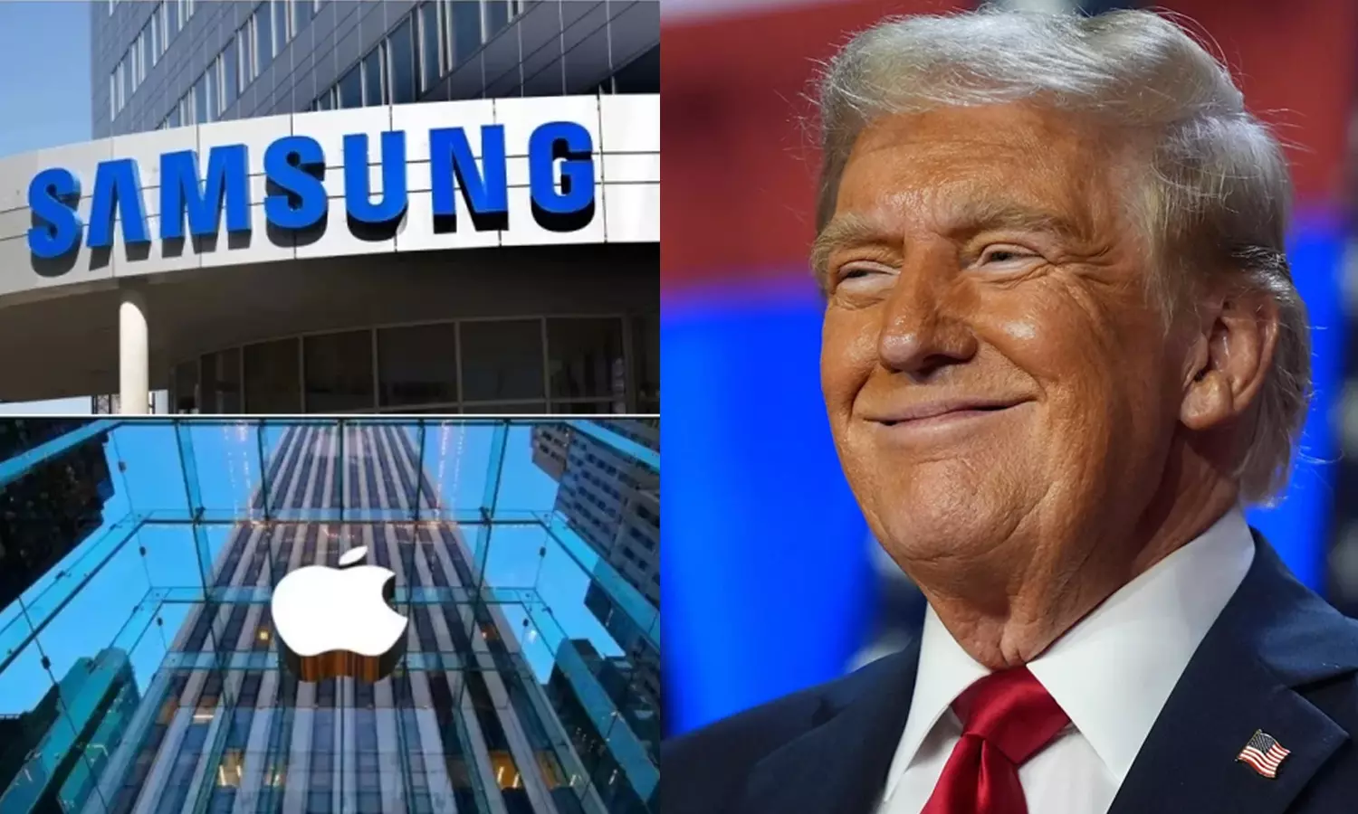 ஆப்பிள் நிறுவனத்தை தொடர்ந்து சாம்சங்கிற்கு மிரட்டல் விடுத்த டிரம்ப்