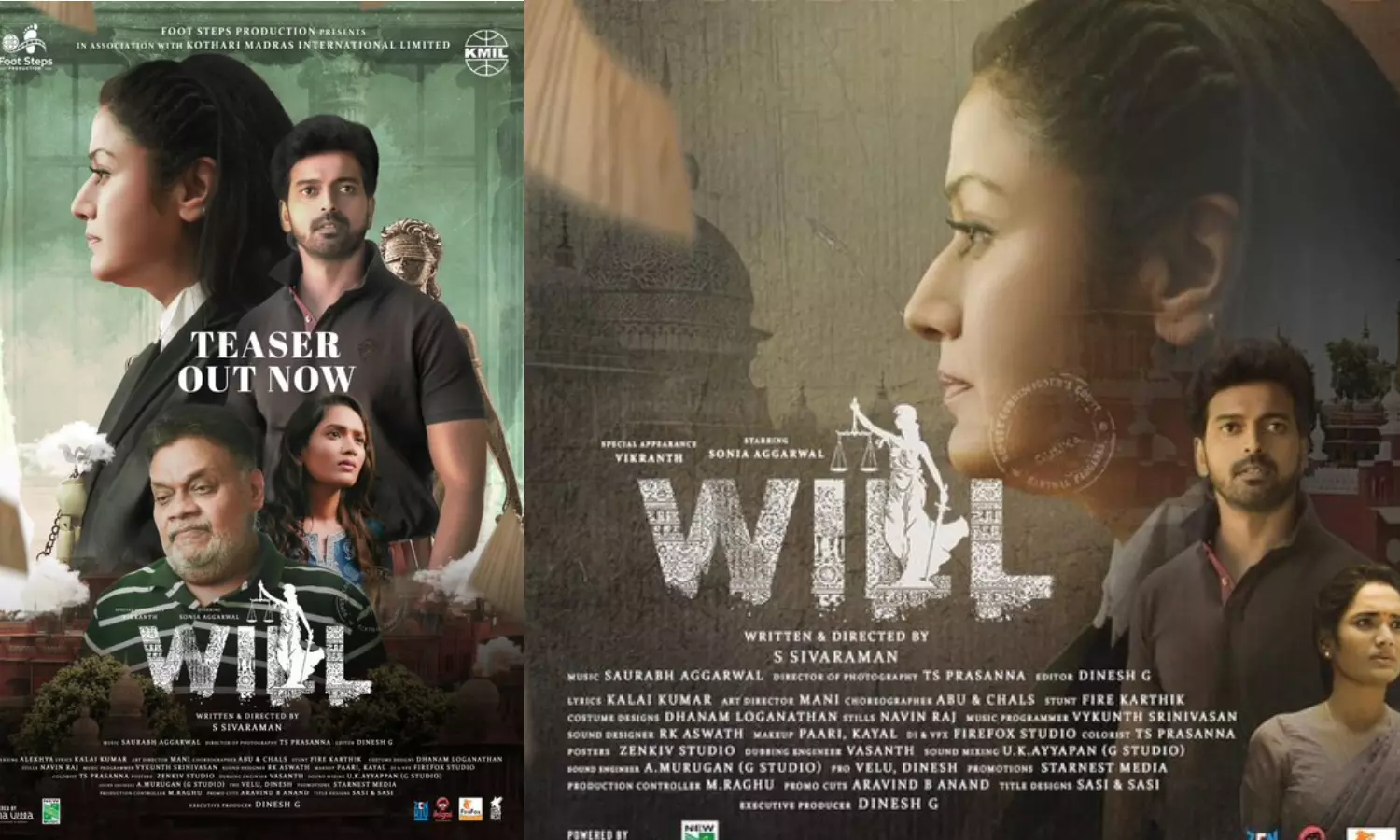 யார் அந்த  ஷ்ரத்தா? - Will படத்தின் டீசர் ரிலீஸ்