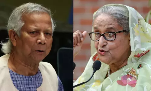 பயங்கரவாதிகள் தொடர்பில் முகமது யூனுஸ்.. அமெரிக்காவுக்கு விற்கப்படும் வங்கதேசம் - ஷேக் ஹசீனா பரபரப்பு