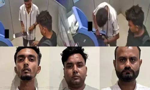 சென்னை: ஏடிஎம் இயந்திரத்தில் கொள்ளை முயற்சி - உ.பி.யை சேர்ந்த 3 பேர் கைது