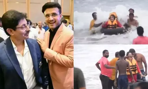 VIDEO: கடலில் கவிழ்ந்த படகு.. மனைவியுடன் மயிரிழையில் உயிர் தப்பிய சவுரவ் கங்குலியின் சகோதரர்