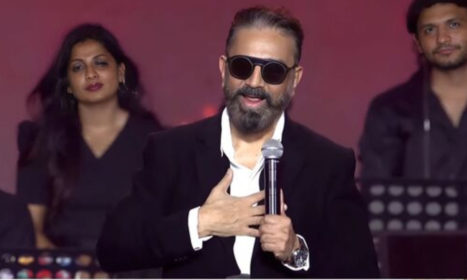 தமிழில் இருந்து பிறந்தது கன்னடம்.. கமல் பேச்சுக்கு கர்நாடகாவில் எதிர்ப்பு - தக் லைஃப் போஸ்டர்கள் கிழிப்பு