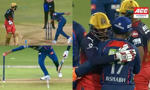 VIDEO: பெருந்தன்மையாக விட்டுக்கொடுத்த பண்ட் - மகிழ்ச்சியில் கட்டிப்பிடித்த ஜிதேஷ் சர்மா