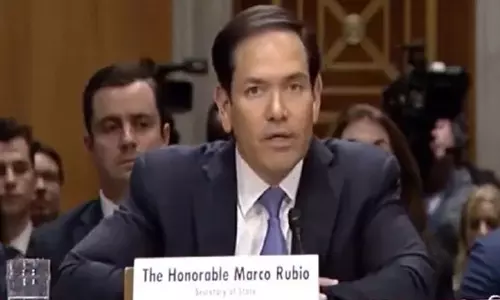 மாணவர் விசா நேர்காணல் நிறுத்தம்: அமெரிக்கா வெளியுறவு மந்திரி