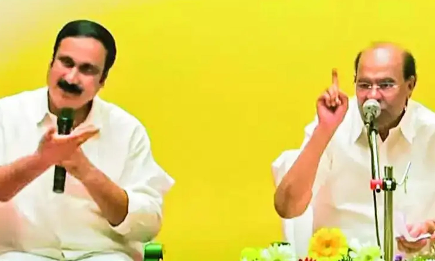 பா.ஜ.க. கூட்டணிக்காக அன்புமணியும், அவரது மனைவியும் எனது காலை பிடித்து அழுதனர் - ராமதாஸ்