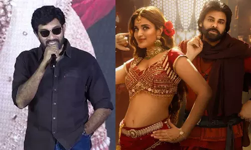 ஹரி ஹர வீரமல்லுவில் பவன் கல்யாணுக்கு நான் தான் ஹீரோயின் - சத்யராஜ் கலகல பேச்சு