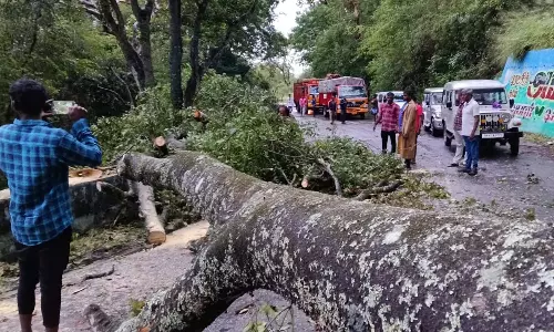 கொட்டி தீர்த்த கனமழை - பொள்ளாச்சி, நெகமத்தில் 4 வீடுகள் சேதம்