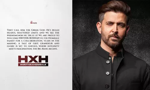 K.G.F தயாரிப்பு நிறுவனத்துடன் இணையும் ஹிரித்திக் ரோஷன்