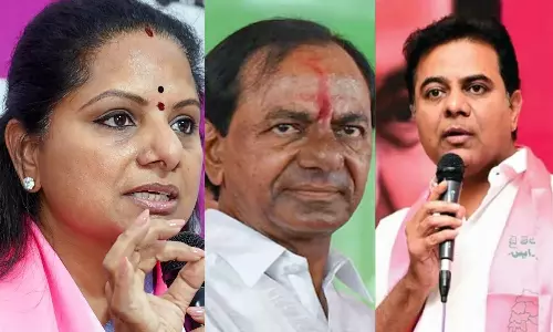 பிஆர்எஸ் கட்சியை பாஜகவுடன் இணைக்க சதி - சந்திரசேகர ராவை சுற்றி சாத்தான்கள் - அண்ணனை குறிவைத்த கவிதா