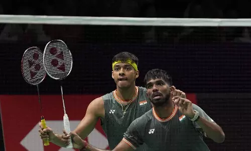 சிங்கப்பூர் ஓபன் பேட்மிண்டன்: அரையிறுதிக்கு முன்னேறிய இந்திய ஜோடி