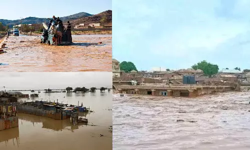 நைஜீரியாவில் மார்க்கெட் நகரை மூழ்கடித்த மழை வெள்ளம்: 110-க்கும் மேற்பட்டோர் உயிரிழப்பு