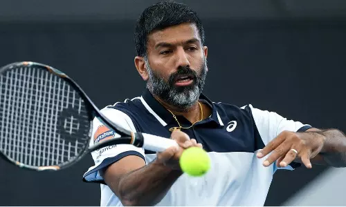 பிரெஞ்சு ஓபன் டென்னிஸ்: 3வது சுற்றுக்கு முன்னேறிய போபண்ணா ஜோடி