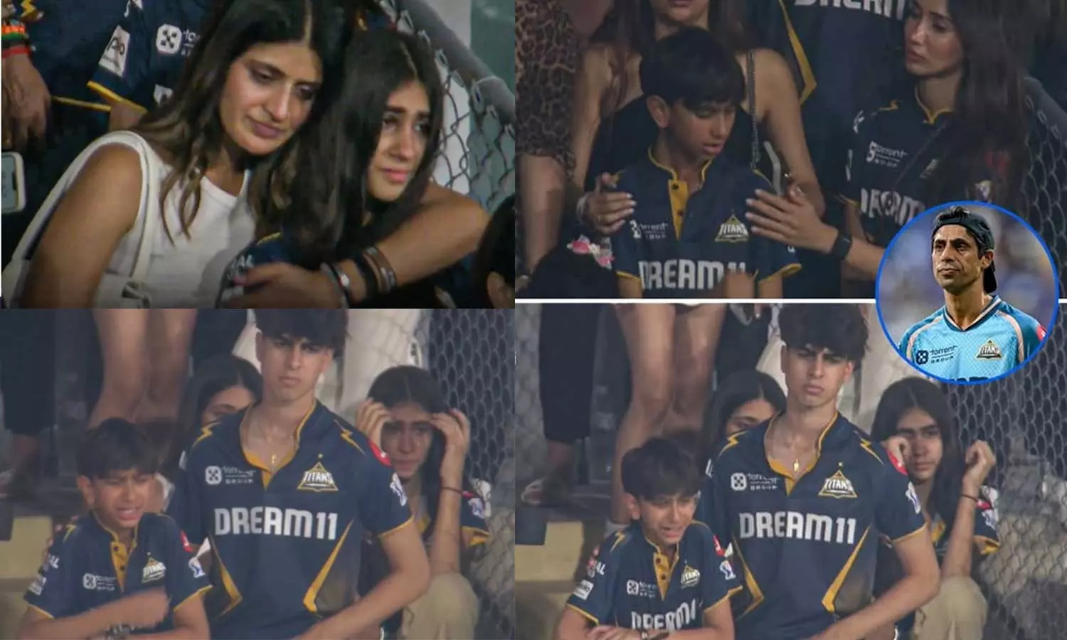 குஜராத் அணி தோல்வி அடைந்ததை தாங்கிக்கொள்ள முடியாமல் அழுத ஆஷிஷ் நெஹ்ராவின் குழந்தைகள்