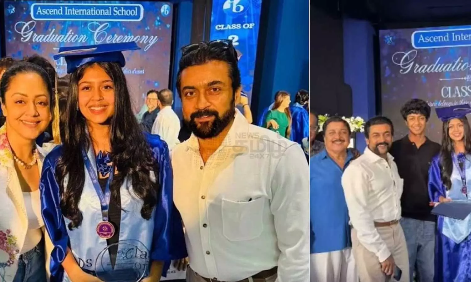 VIDEO: பள்ளிப்படிப்பை முடித்த சூர்யா - ஜோதிகா மகள் தியா... புகைப்படங்கள் இணையத்தில் வைரல்
