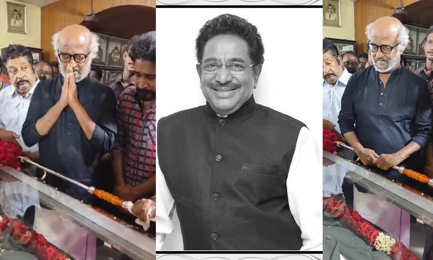 `அவருடைய இழப்பு பேரிழப்பு' - ராஜேஷ் உடலிற்கு அஞ்சலி செலுத்திய ரஜினி