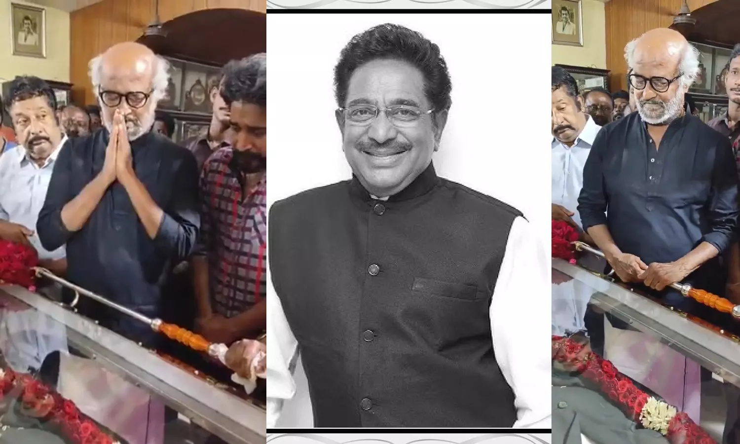 `அவருடைய இழப்பு பேரிழப்பு - ராஜேஷ் உடலிற்கு அஞ்சலி செலுத்திய ரஜினி `அவருடைய இழப்பு பேரிழப்பு - ராஜேஷ் உடலிற்கு அஞ்சலி செலுத்திய ரஜினி