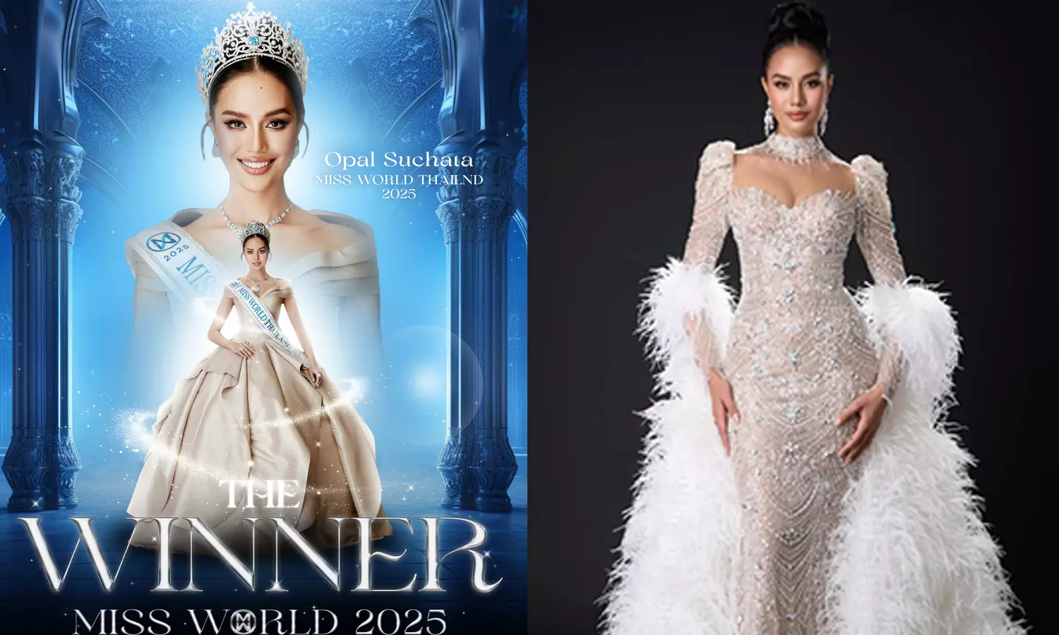 2025-ம் ஆண்டிற்கான உலக அழகி பட்டத்தை வென்றார் தாய்லாந்தை சேர்ந்த சுசாதா சுவாங்ஸ்ரீ