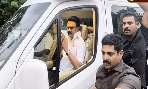 17 கி.மீ.,க்கு பிரம்மாண்ட ரோடு- ஷோ: மதுரையில் முதலமைச்சர் மு.க.ஸ்டாலினுக்கு பொதுமக்கள் உற்சாக வரவேற்பு