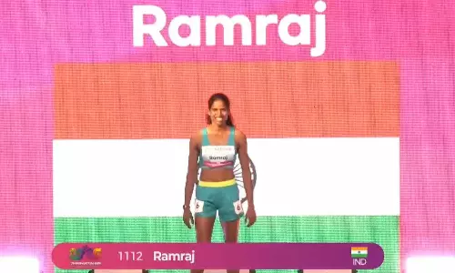 கால் வீக்கத்துடன் வெண்கலப் பதக்கம் வென்ற தமிழக வீராங்கனை நித்யா