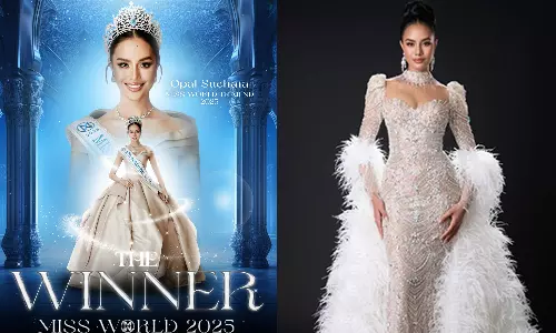 2025-ம் ஆண்டிற்கான உலக அழகி பட்டத்தை வென்றார் தாய்லாந்தை சேர்ந்த சுசாதா சுவாங்ஸ்ரீ