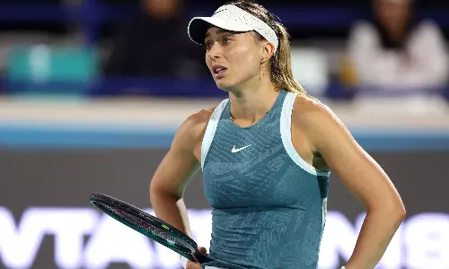 பிரெஞ்சு ஓபன் டென்னிஸ்: 3வது சுற்றில் ஸ்பெயின் வீராங்கனை அதிர்ச்சி தோல்வி