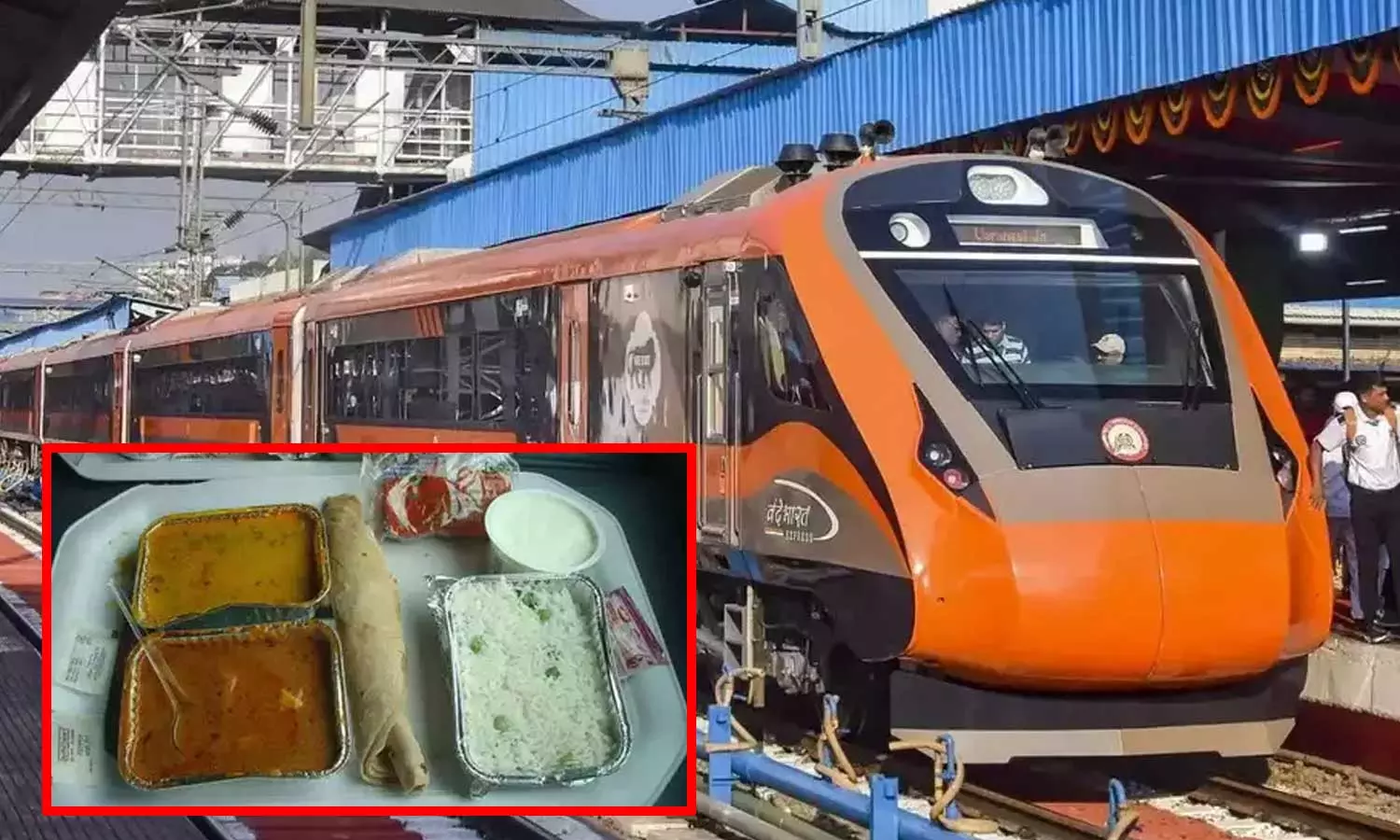 வந்தே பாரத் ரெயிலின் காலை உணவில் அசைவம் நீக்கம்? - ரெயில்வே விளக்கம்