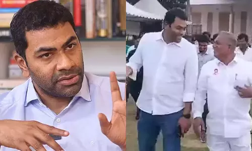 இ.பி.எஸ்., அண்ணாமலை குறித்து சர்ச்சை பேச்சு - வருத்தம் தெரிவித்தார் ஆதவ் அர்ஜுனா