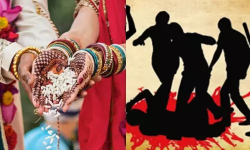 மண்டபத்தில் திருமண விழா நடத்தியதற்காக தலித் குடும்பத்தினர் மீது சாதிவெறி கும்பல் தாக்குதல்