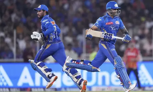 குவாலிபையர் 2: பஞ்சாப்புக்கு 204 ரன்களை இலக்காக நிர்ணயித்தது மும்பை இந்தியன்ஸ்