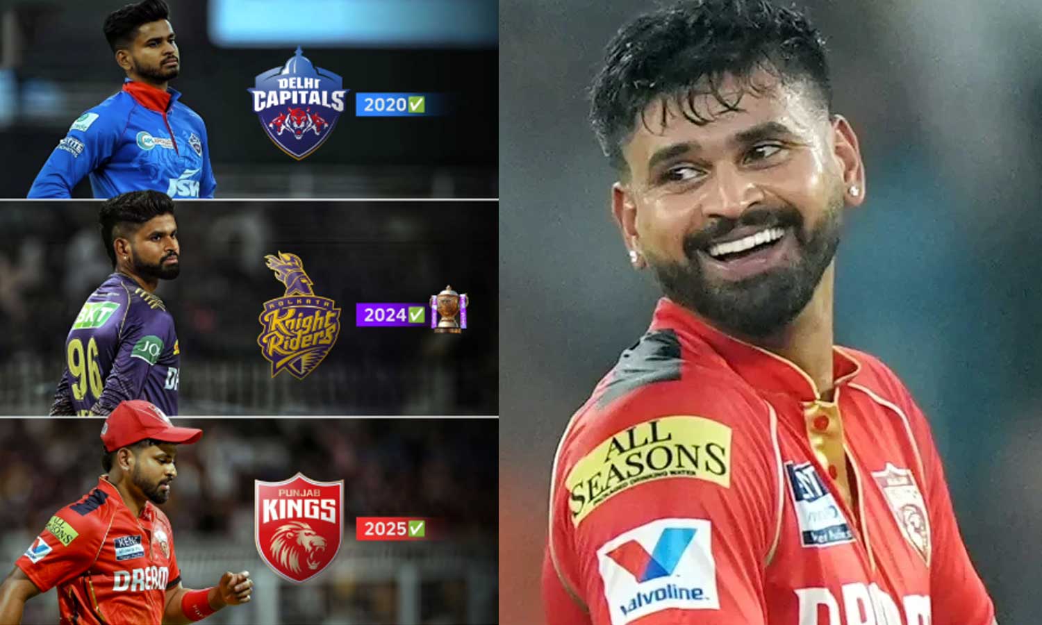 ஐபிஎல் தொடரில் 3 அணிகளை இறுதிப்போட்டிக்கு அழைத்து சென்ற ஒரே கேப்டன்!