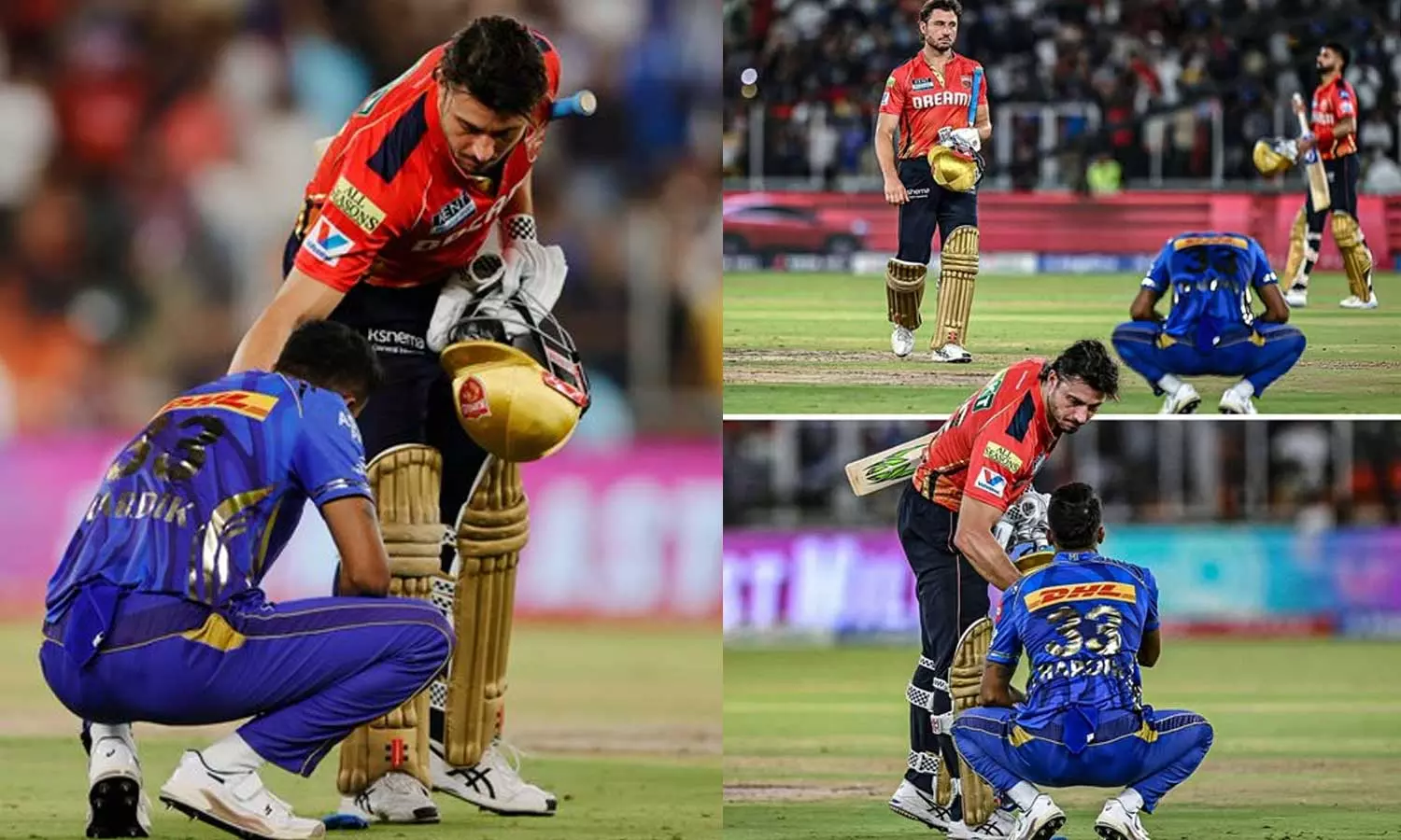 ஹர்திக் பாண்ட்யாவுக்கு ஆறுதல் கூறிய ஸ்டாய்னிஸ் - இணையத்தில் வைரலான புகைப்படம்