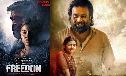 சசிகுமார் நடித்த `ஃப்ரீடம் பட டீசர் ரிலீஸ்