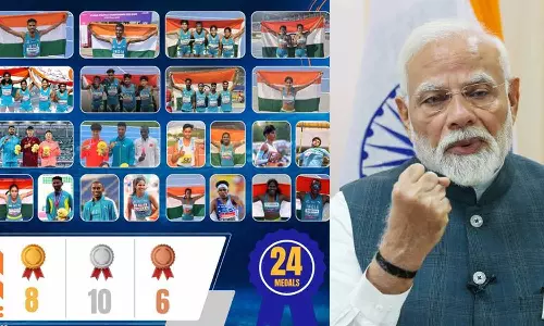 ஆசிய தடகள போட்டி: இந்திய வீரர், வீராங்கனைகளுக்கு வாழ்த்து தெரிவித்த பிரதமர் மோடி