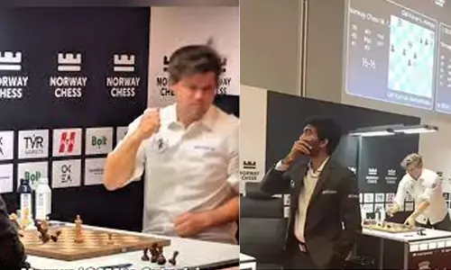 ஆவேசமாக டேபிலை தட்டிய கார்ல்சன்- தனது ரியாக்ஷன் குறித்து குகேஷ் ஓபன் டாக்