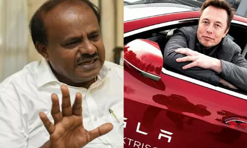 இந்தியாவில் கார் உற்பத்தி செய்ய டெஸ்லா நிறுவனம் ஆர்வம் காட்டவில்லை - மத்திய அமைச்சர் குமாரசாமி