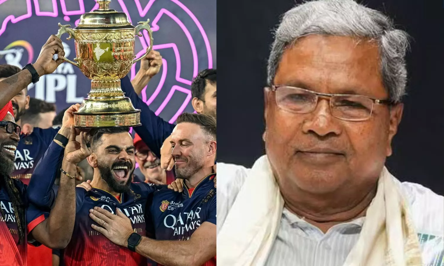 ஈ சாலா கப் நமதே!.. விராட் கோலி அர்ப்பணிப்புக்கு கிடைத்த வெற்றி - சித்தராமையா புகழாரம்